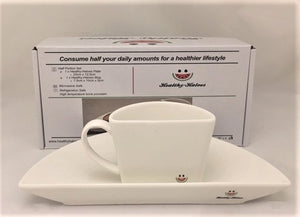 Half Mug & Plate Set. Brilliant way to take back control of your calories! ***BUY 1, GET 1 FREE***!!!